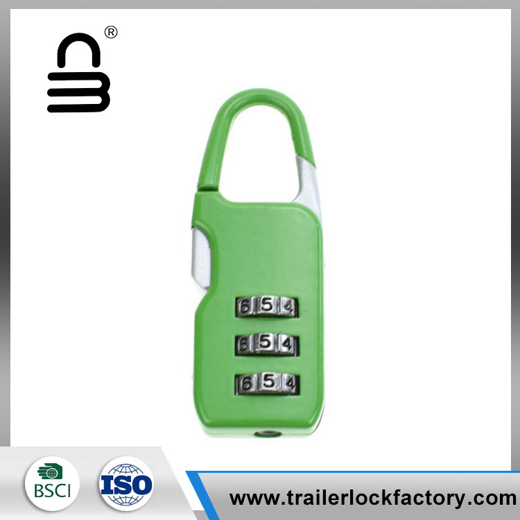 3 Digit Metal Resettable Combination Security Small Lock